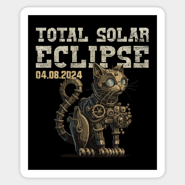 Total Solar Eclipse 2024 Sticker by All-About-Words